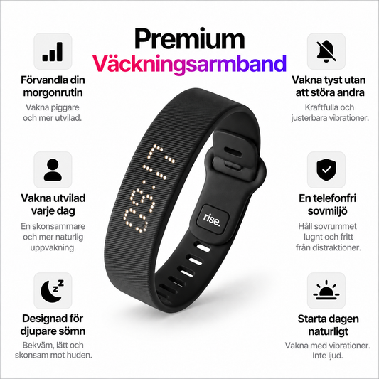 Rise vibration alarm